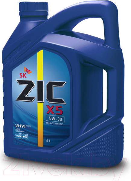 Изображение товара Моторное масло ZIC X5 5W30 / 172621 (6л)