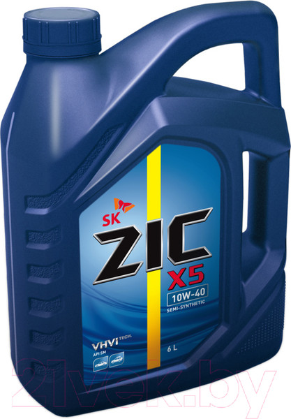 Изображение товара Моторное масло ZIC X5 10W40 / 172622 (6л)