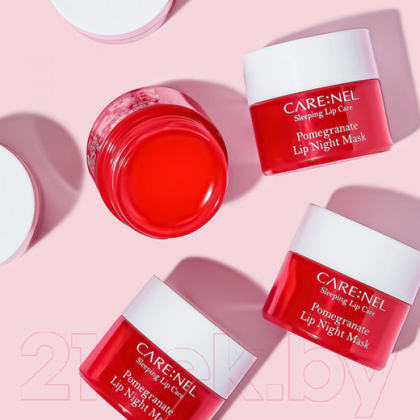 Изображение товара Маска для губ Carenel Pomegranate Lip Night Mask (5г)