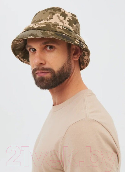 Изображение товара Накомарник для охоты и рыбалки Huntsman Трансформер Смесовая Рип-Стоп 128/2 (р.58)