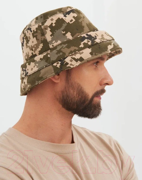 Изображение товара Накомарник для охоты и рыбалки Huntsman Трансформер Смесовая Рип-Стоп 128/2 (р.60)