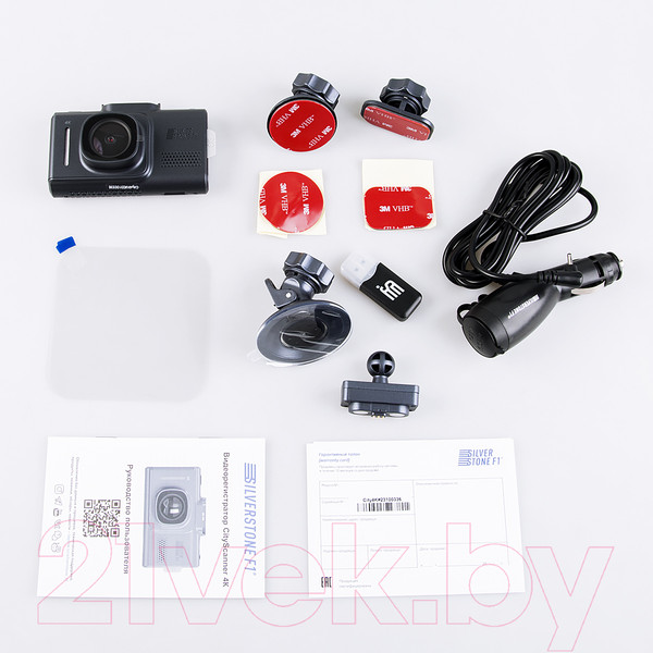 Изображение товара Автомобильный видеорегистратор SilverStone F1 CityScanner 4K Wi-Fi