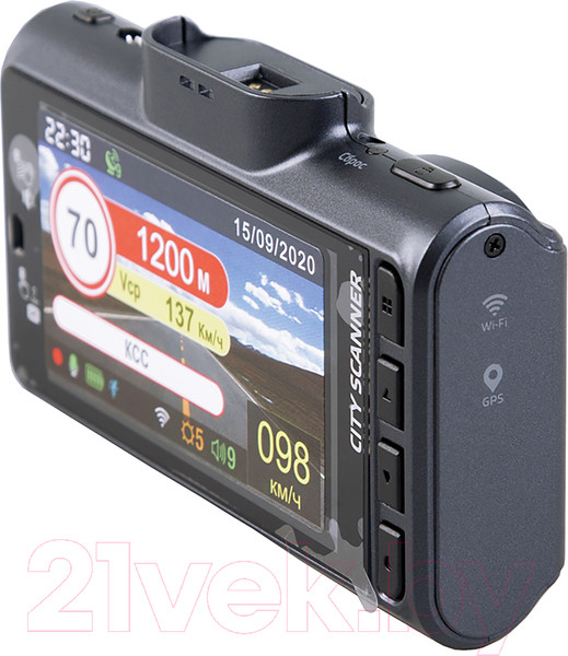 Изображение товара Автомобильный видеорегистратор SilverStone F1 CityScanner 4K Wi-Fi