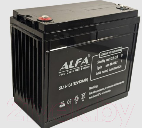 Изображение товара Аккумулятор лодочный ALFA battery SL12-134 (134 А/ч)