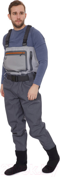 Изображение товара Вейдерсы для охоты и рыбалки FHM Brook V2 (XL-2XL 188/44-45, серый)
