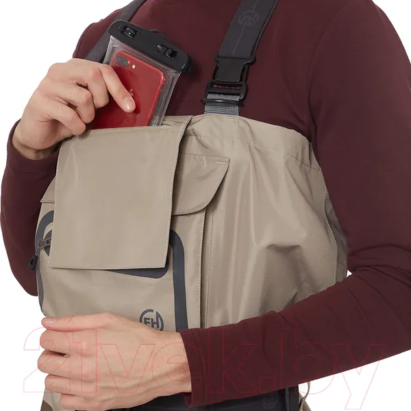 Изображение товара Вейдерсы для охоты и рыбалки FHM Jog V2 (M-L 182/42-43, коричневый)