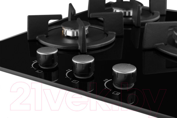 Изображение товара Газовая варочная панель Weissgauff HGG 451 BGh Nano Glass
