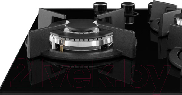 Изображение товара Газовая варочная панель Weissgauff HGG 451 BGh Nano Glass