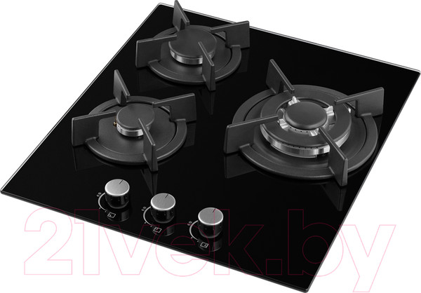 Изображение товара Газовая варочная панель Weissgauff HGG 451 BGh Nano Glass