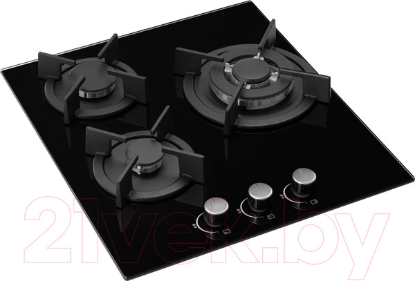 Изображение товара Газовая варочная панель Weissgauff HGG 451 BGh Nano Glass