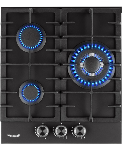 Изображение товара Газовая варочная панель Weissgauff HGG 451 BFh Nano Matt Glass