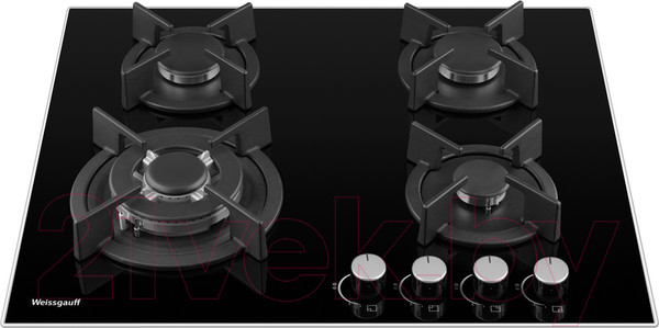 Изображение товара Газовая варочная панель Weissgauff HGG 640 BG Nano Glass