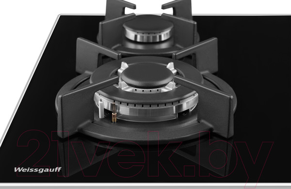 Изображение товара Газовая варочная панель Weissgauff HGG 640 BG Nano Glass