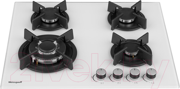 Изображение товара Газовая варочная панель Weissgauff HGG 640 WG Nano Glass