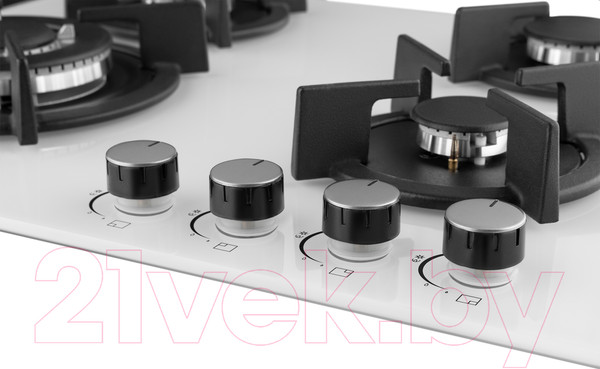 Изображение товара Газовая варочная панель Weissgauff HGG 640 WG Nano Glass