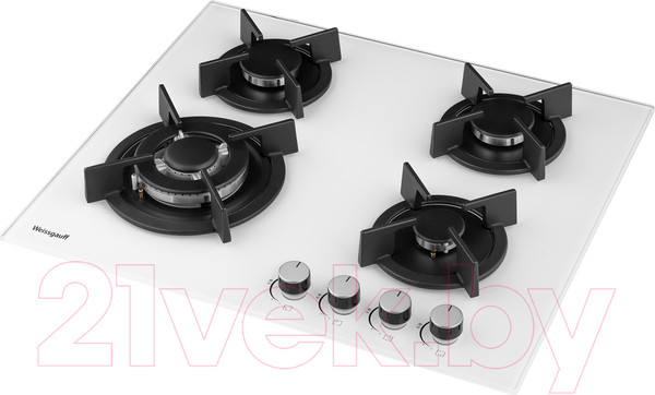 Изображение товара Газовая варочная панель Weissgauff HGG 640 WG Nano Glass