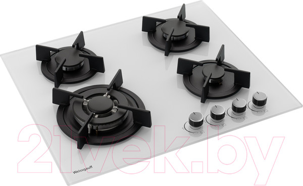 Изображение товара Газовая варочная панель Weissgauff HGG 640 WG Nano Glass