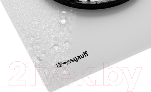 Изображение товара Газовая варочная панель Weissgauff HGG 640 WG Nano Glass