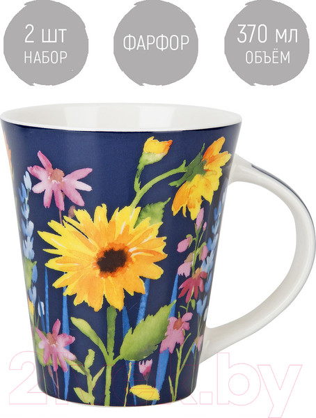 Изображение товара Набор кружек Nouvelle Floristry / 1620156-2-Н2