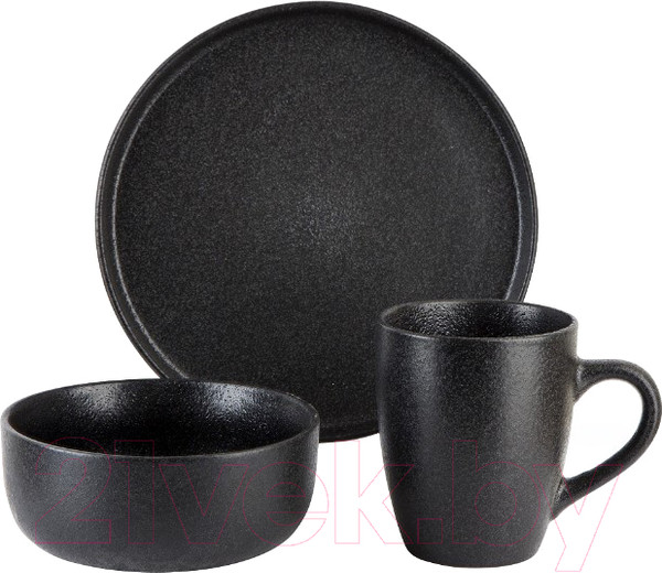 Изображение товара Набор столовой посуды Nouvelle Black Stone / 0540165 