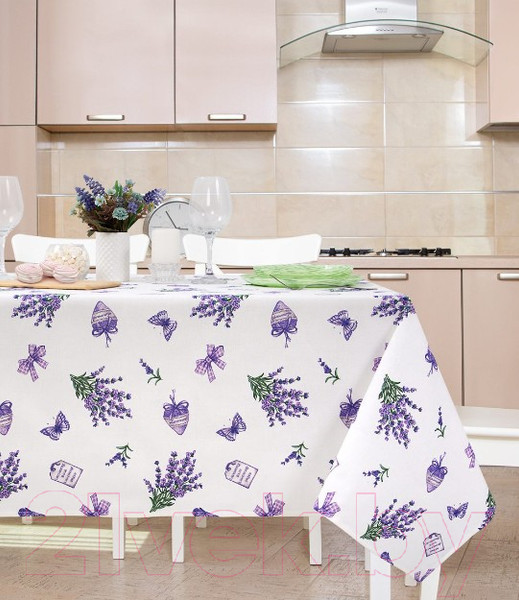 Изображение товара Скатерть АртПостель Сиреневая дымка (150x120)
