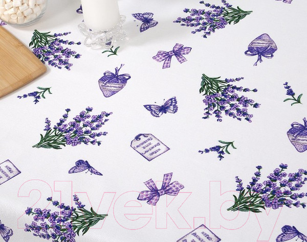 Изображение товара Скатерть АртПостель Сиреневая дымка (150x120)