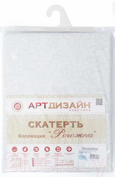 Изображение товара Скатерть АртПостель Вензель (150x120)