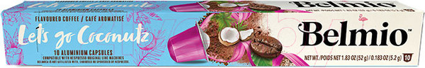 Изображение товара Кофе в капсулах Belmio Let's go Coconutz (10x5.2г)