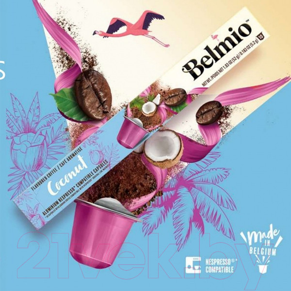 Изображение товара Кофе в капсулах Belmio Let's go Coconutz (10x5.2г)