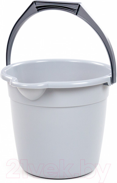 Изображение товара Ведро Полесье Со сливом / 04915 (10л, дымчатый)