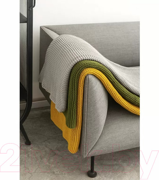 Изображение товара Плед Tkano Essential TK22-TH0010 (горчичный)