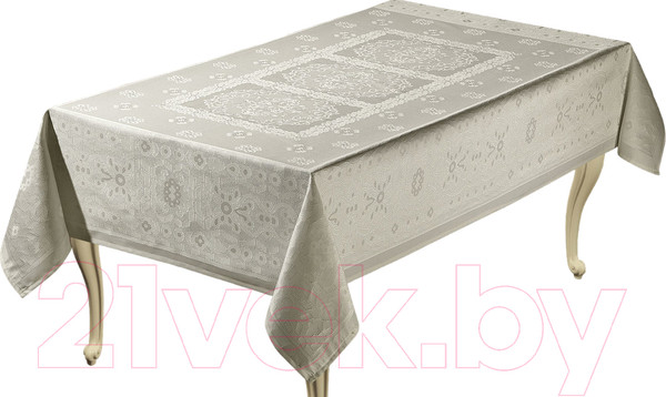 Изображение товара Скатерть DO&CO Etamin 160x220 / 10661 (кремовый)