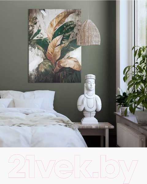 Изображение товара Картина Orlix Золотой фикус / CA-01432