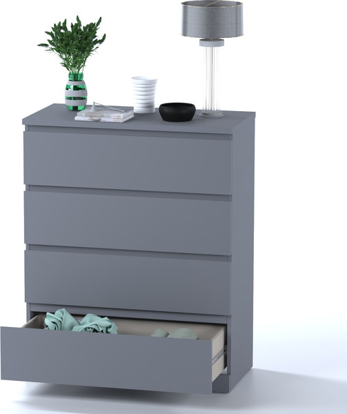 Изображение товара Комод Mio Tesoro Варма 4 (серый)