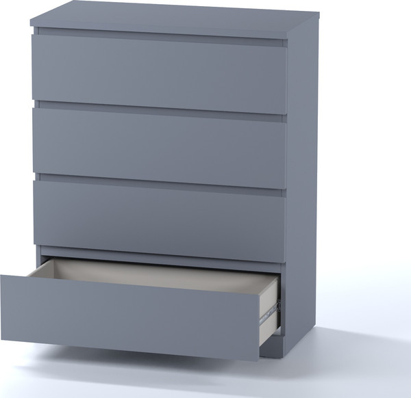 Изображение товара Комод Mio Tesoro Варма 4 (серый)