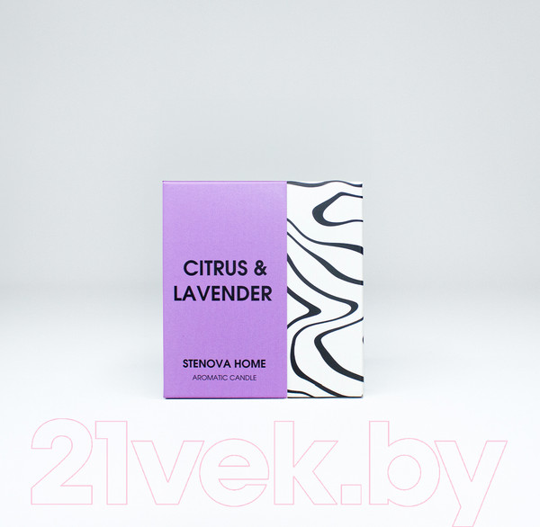 Изображение товара Свеча Stenova Home Citrus&Lavender ароматическая / 812105