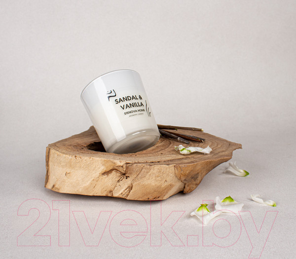 Изображение товара Свеча Stenova Home Sandal&Vanila ароматическая / 812106