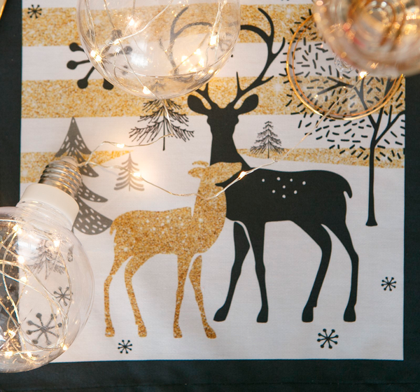 Изображение товара Дорожка на стол Этель Олени / 3629040 (30x70)