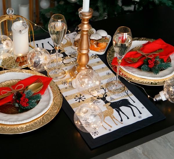 Изображение товара Дорожка на стол Этель Олени / 3629040 (30x70)