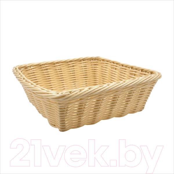 Изображение товара Корзина для хранения Handy Home Полиротанг 240x240x75 / Zong-17 (светло-бежевый)
