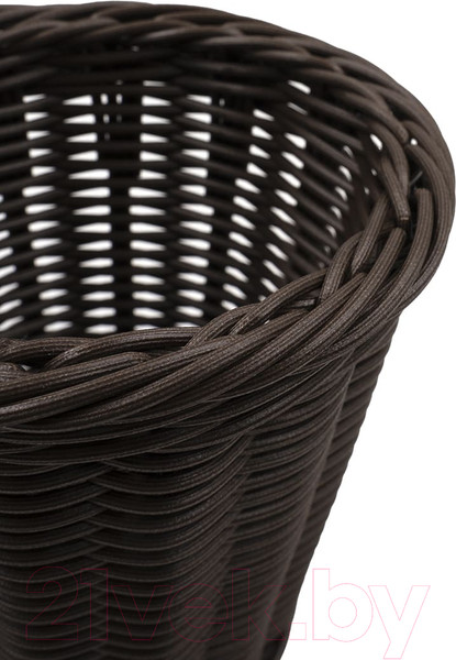 Изображение товара Корзина для хранения Handy Home Полиротанг 135x135x160 / Zong-16 (коричневый)