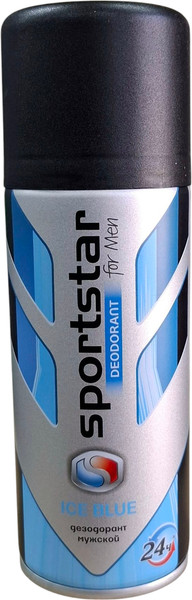 Изображение товара Дезодорант-спрей Sport Star Ice Blue мужской (175мл)