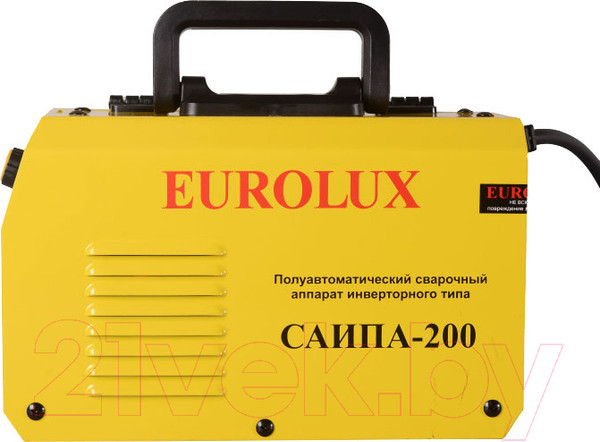 Изображение товара Полуавтомат сварочный EUROLUX САИПА-200 (65/143)