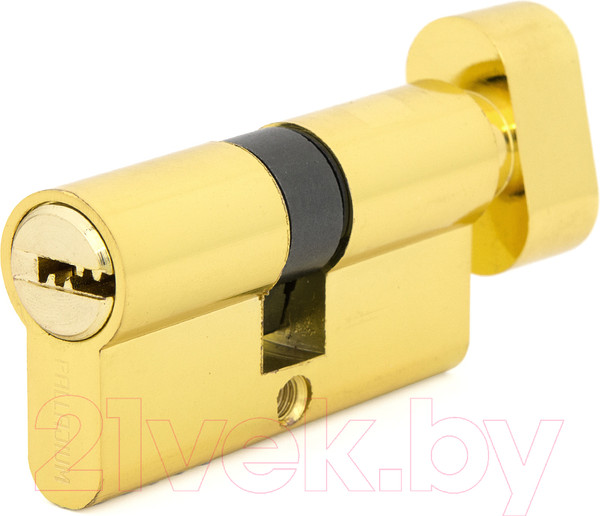 Изображение товара Цилиндровый механизм замка Palladium ZN 60 C BK PB (латунь)