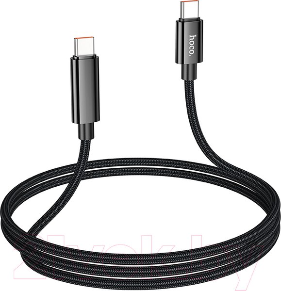 Изображение товара Кабель Hoco U125 Type-C to Type-C (1.2м, черный)
