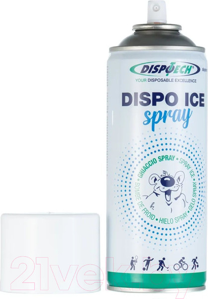 Изображение товара Спрей для тела Dispotech Заморозка Dispo Ice Spray охлажд. и обезбол. / SP400DISPORU24 (400мл)