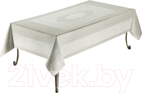 Изображение товара Скатерть DO&CO Samira 160x220 / 11658 (кремовый)