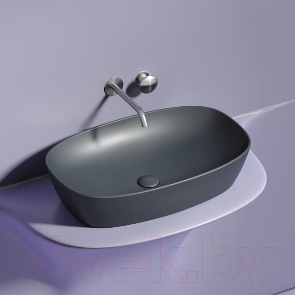 Изображение товара Умывальник Ceramica Nova Element CN6049MDH (темный антрацит матовый)