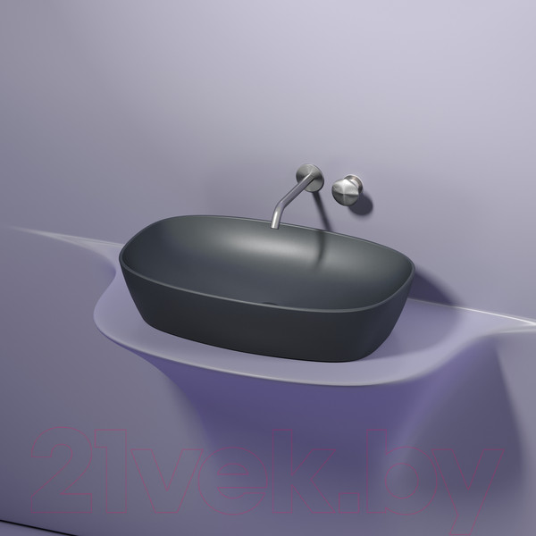 Изображение товара Умывальник Ceramica Nova Element CN6049MDH (темный антрацит матовый)