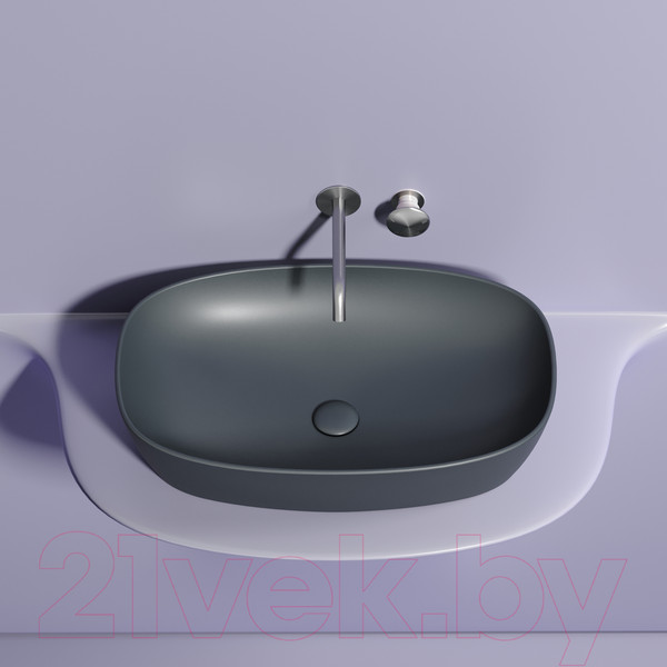 Изображение товара Умывальник Ceramica Nova Element CN6049MDH (темный антрацит матовый)